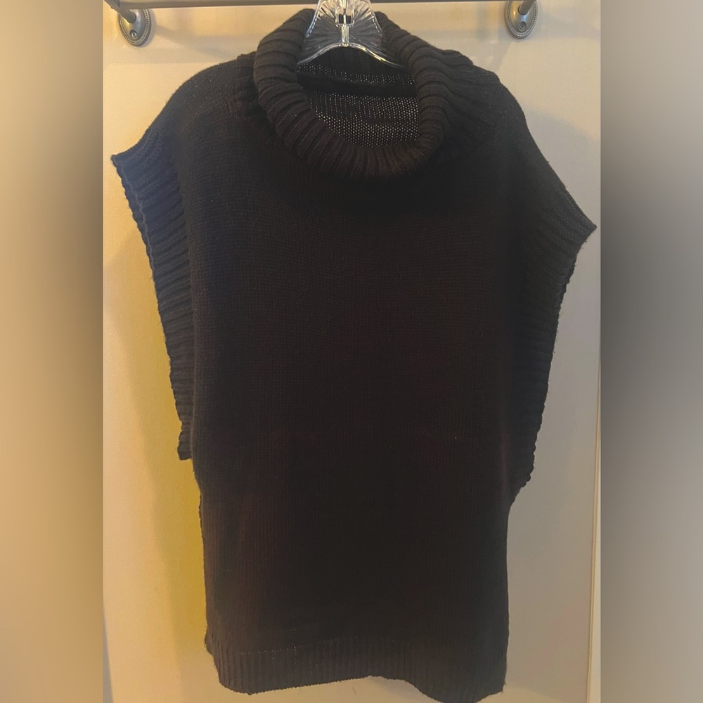 Non branded , open sided sweater/poncho